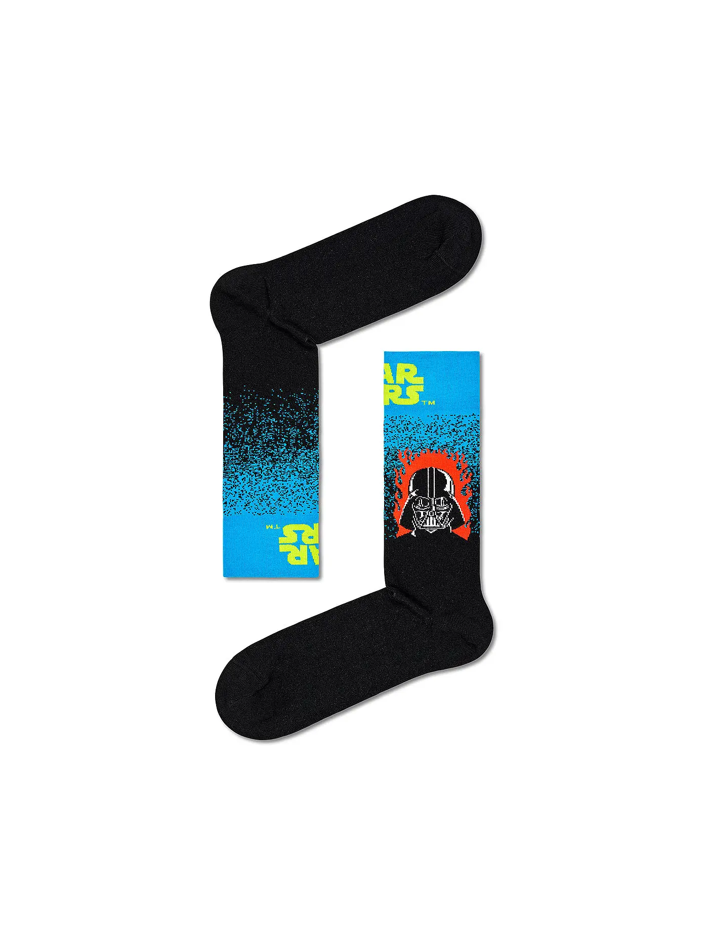 HAPPY SOCKS | Herren Socken 41-46 STARK WARS DARTH VADER black | 